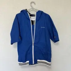 converse コンバース　半袖　ジップアップパーカー