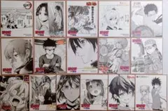 【週刊少年ジャンプ/ジャンプSQ】アニメイトフェア特典/ミニ色紙