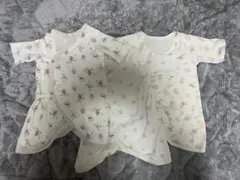 新生児 コンビ肌着 2枚セット50-60 赤ちゃん　肌着　ベビー　西松屋