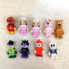 アンパンマン　ブロックラボ　フィギュア　9体セット　まとめ売り　ケーキちゃん