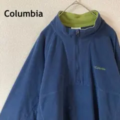 e1 コロンビア　フリースシャツ　ハーフジップアップ　Mレディース