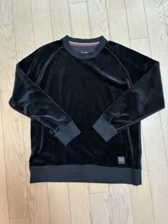 Paul Smith ポールスミスブラックベルベットカットソー