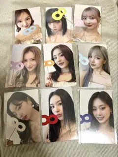 TWICE POPUP オフラインくじ　参加賞　トレカ　コンプ　9枚