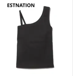 ESTNATION エストネーション ワンショルパッド タンクトップ freeのサムネイル