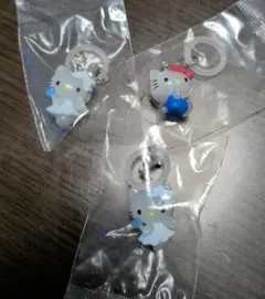 ハローキティ めじるしアクセサリー　 3個セット