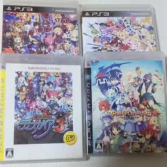 ディスガイア 他 4本セット PS3ソフト