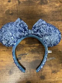 東京ディズニーリゾート スパンコールカチューシャ【青】