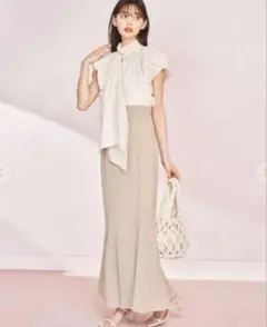 COCO チェック柄タイトスカート