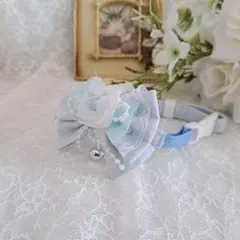 ジューンブライド(小花柄)わんちゃん猫ちゃん用首輪 - メルカリ