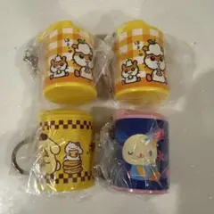 サンリオ　コロコロクリリン2つ、ポムポムプリン、ウサハナ　コインシリンダー