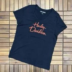HARLEY-DAVIDSON クルーネック 半袖 Tシャツ
