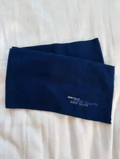 【新品・未使用】BMW Sports ネイビー マフラー　ネックウォーマー