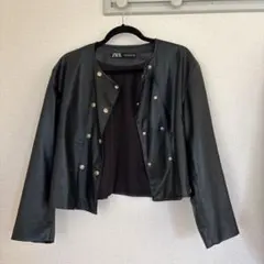 ZARA 黒 レザージャケット