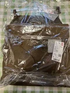 ユニクロ　マメクロゴウチ　エアリズムプランジブラスリップ ブラウン ２枚セット