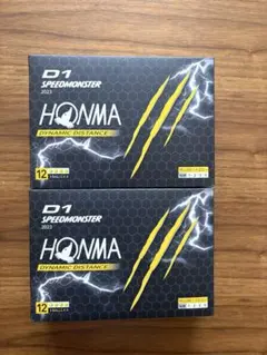 HONMA ゴルフボールD1 SPEEDMONSTER イエロー　新品　2ダースのサムネイル