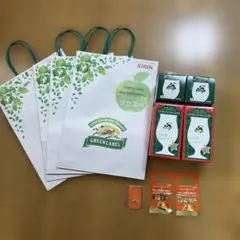 キリン×Mrs. GREEN APPLE グラス 4個& ステッカー16枚紙袋4