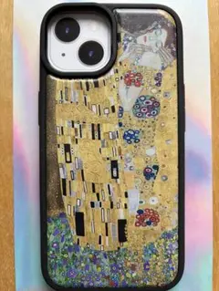 【美品＊iPhone15 木製ケース 】グスタフ・クリムト