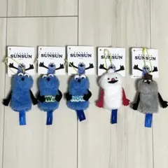 パペットスンスン　フィンガーマスコット　5個