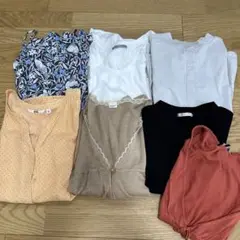 レディース　7点まとめ売り　半袖　Mサイズ　ブラウス　ユニクロ　ZARA