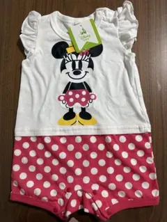 ミニーマウスロンパース 70サイズ