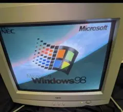 【動作確認済】NEC ブラウン管モニター　CRTモニター　レトロ　パソコン　PCのサムネイル