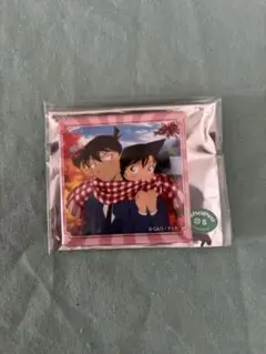 新一　蘭　缶バッジ