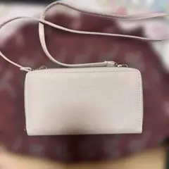 ピンク シンプル長財布