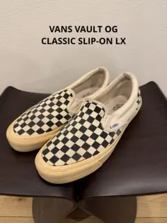 VANS VAULT OG CLASSIC SLIP-ON LX