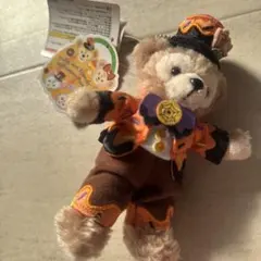 Disney ディズニー　ダッフィー　ぬいぐるみバッジ