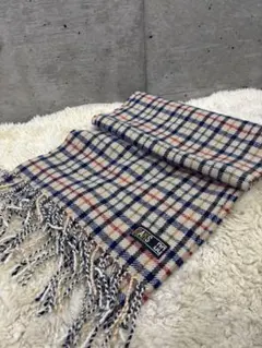 美品 DAKS ダックス チェック カシミヤ100% マフラー メンズ シャツのサムネイル