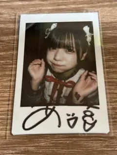iLiFE! あいす 生誕祭2026 後日特典会 コメント入りチェキ 特別衣装