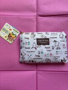 【新品】スヌーピー★自転車カゴにも! 大容量 軽量 コンパクト 保冷 エコバッグ