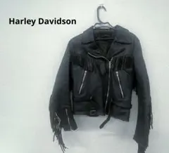 Harley Davidson ハーレーダビットソン レザージャケット ブラックのサムネイル
