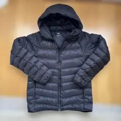 M ユニクロ　ウルトラライトダウンパーカー　3Dカット　黒　ブラック　ダウン