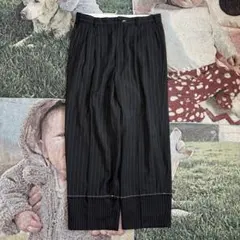 Magliano Black stripe Slacks Pantsのサムネイル