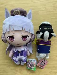 【おまけ付き・匿名配送】ゴールドシップ　ぬいぐるみ　タグ付き　セット