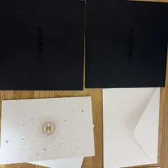 CHANEL メッセージカードとカード入れセット