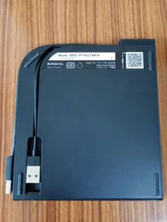 Buffalo 外付け DVDドライブBRXL-PTV6U3-BK/N 動作確認