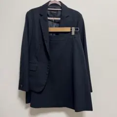 濃 ネイビー スーツセット（ジャケット＆スカート）