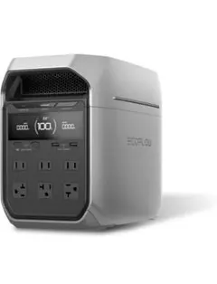 新品未開封EcoFlow DELTA 3 Plus ポータブル電源おまけ付き - メルカリ