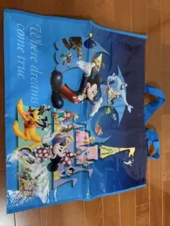 【東京ディズニーリゾート】　ショッピングバッグ Lサイズ