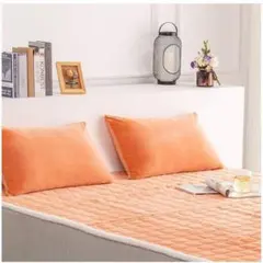 Umi(ウミ) 敷きパッド 備長炭蓄熱綿　静電気防止　秋冬暖かい　清潔　ムレ軽減