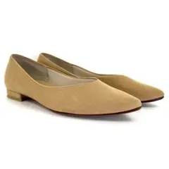 【LE TARON】 ルタロン （23cm） フラットシューズ アーモンドトゥ