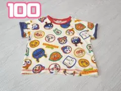アンパンマン　Tシャツ　100　記名無し　美品　ダダンダン　半袖