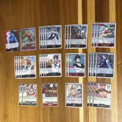 ワンピースカード　赤黒コビー　デッキパーツ