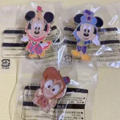 3、アブーズバザール ピンバッジ 3種 ディズニー 非売品