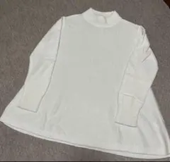 ナノユニバース　レディース　白ニット