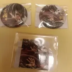 鬼滅の刃 c107 冨岡義勇 缶バッジ ステッカー 3点セット