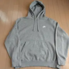 Nike グレー フード付きパーカーMサイズ
