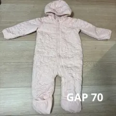 babyGAP 70フード付きロンパース
